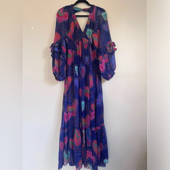 Farm Rio maxi dress size small new with tags - Picture 8 of 9